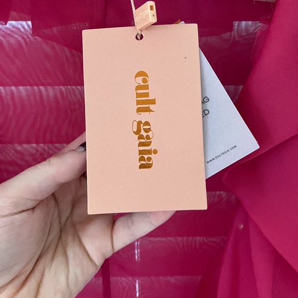 Cult Gaia Kimia Top in Pink - Picture 4 of 4